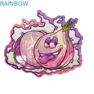 Soft Touch Holographische Mylar-Taschen mit Reißverschluss für Süßigkeiten Kräuter Trockenblumen Gummi Kekse Zucker Kindersichere Verpackung