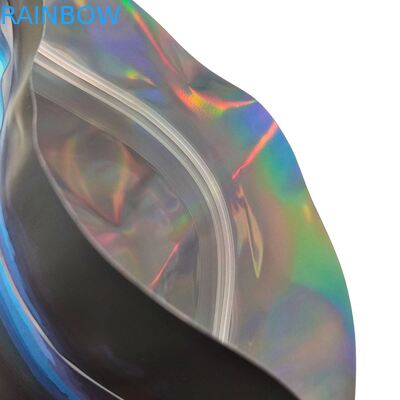 Benutzerdefinierte Form 3,5g Display-Box Mylar-Beutel Kindersicher Soft-Touch Stanzbeutel für 1g 3,5g 7g 14g 28g Essbares Plastik