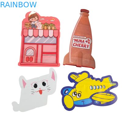 Unregelmäßige wiederverschließbare 3,5 g Kindersichere Mylar-Taschen Digitaldruck PET Ziplock-Verpackung für essbare Gummi-Cookies