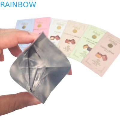 Auf Wunsch gedruckt, recycelbar, kleiner Lebensmittel-Wärmeverschluss, dick, farbenfroher Lebensmittel-Nussbeutel, Cookie-Packung, Snackbeutel, Verpackung