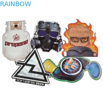 Individuelles Logo 3,5 g 7 g 14 g wieder verschließbares PE-Plastik-Lebensmittelsiegel Verpackung Zip Lock Folie Tasche Kindergeruchsfeste Kräuter Gummi Mylar Tasche