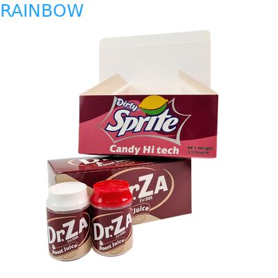 PET-Plastik-Lebensmittelkiste 3,5 g Soda-Süßigkeiten mit verdrehtem Deckel