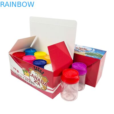PET-Plastik-Lebensmittelkiste 3,5 g Soda-Süßigkeiten mit verdrehtem Deckel