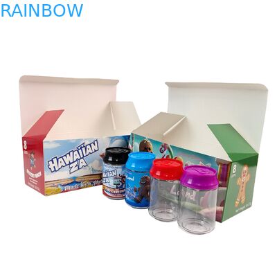 PET-Plastik-Lebensmittelkiste 3,5 g Soda-Süßigkeiten mit verdrehtem Deckel