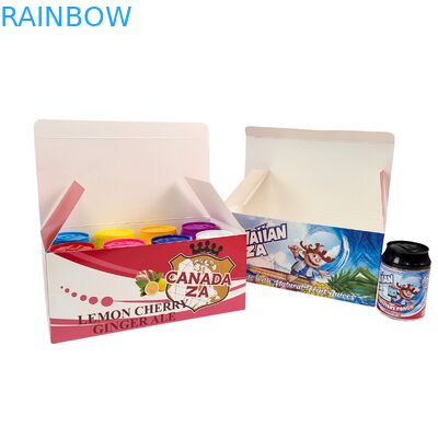 Food-Grade PET Plastic Jars with Twisted Lids 3.5g Soda Can Design