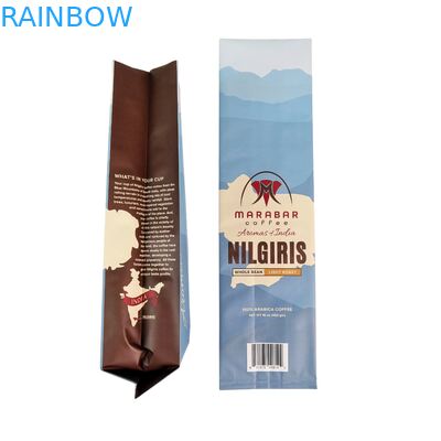 Custom Stand Up Zipper Coffee Bean Bag with Valve