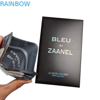 Kundenspezifische 3,5g Mylar-Taschen mit kindersicheren Kästen für Snacks