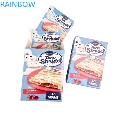 Individuelle 3,5g 7g 14g Geruchsdichte Mylar-Beutel mit Boxen