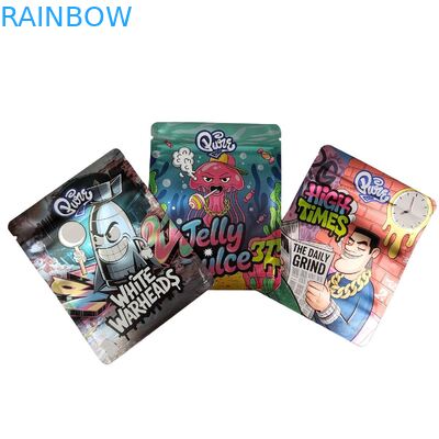 Individuelle 3,5g-28g wiederverschließbare Mylar-Beutel für Lebensmittelverpackungen