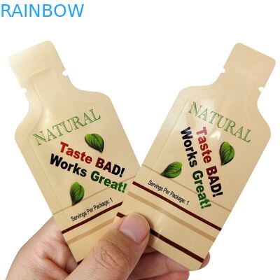 Kosmetische Lotion Shampoo Hautpflege Probebebeutel Verpackung Mini-Probebebeutel Kunststoffverpackung Creme Maske Blatt Probebebeutel