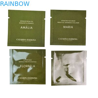 Kosmetische Lotion Shampoo Hautpflege Probebebeutel Verpackung Mini-Probebebeutel Kunststoffverpackung Creme Maske Blatt Probebebeutel