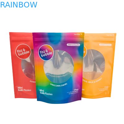 Custom Stand Up Bath Salt Bags 1000pcs MOQ PET/PE/AL Material