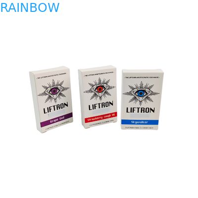 Biologisch abbaubare Faltschachtel aus Kraftpapier, Lebensmittelqualität, Prägeverpackung für Kerzen, Süßigkeiten, Klappkarton