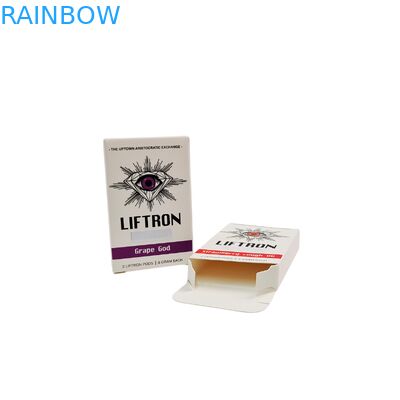 Biologisch abbaubare Faltschachtel aus Kraftpapier, Lebensmittelqualität, Prägeverpackung für Kerzen, Süßigkeiten, Klappkarton