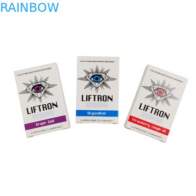 Biologisch abbaubare Faltschachtel aus Kraftpapier, Lebensmittelqualität, Prägeverpackung für Kerzen, Süßigkeiten, Klappkarton