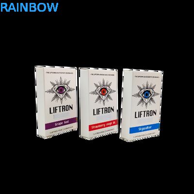 Biologisch abbaubare Faltschachtel aus Kraftpapier, Lebensmittelqualität, Prägeverpackung für Kerzen, Süßigkeiten, Klappkarton