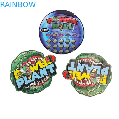 3-Seiten-Siegel, kindersichere holografische Mylar-Beutel, Aluminiumfolien-Snackverpackungsbeutel