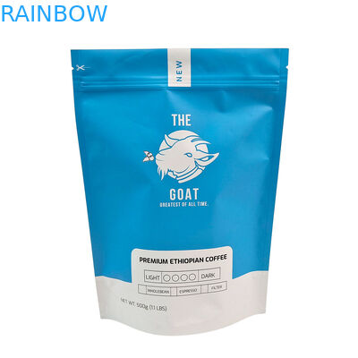 Umweltfreundliche, wiederverwendbare Stehtasche mit 50-200 Mikrometer Dicke für Tierfutterverpackungen