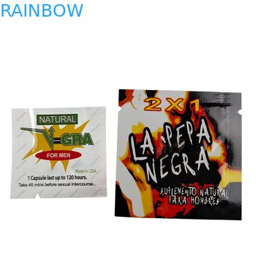 Lebensmittelechter, heißsiegelbarer Kunststoff-Reißverschlussbeutel mit individuellen Größen für Pillen, Tabletten und medizinische Kapseln