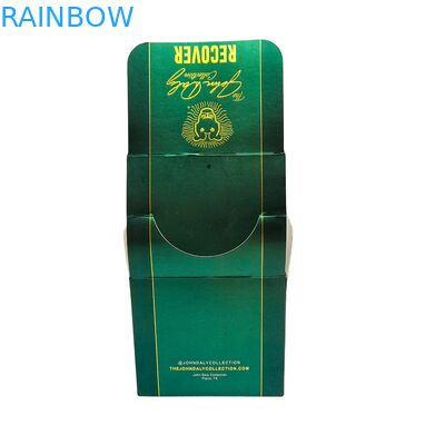 Kraftpapier Kraft-Karton für Snacks für Kekse Energy Bar Kosmetikkarton-Anzeigekonter Verpackung Schwamm