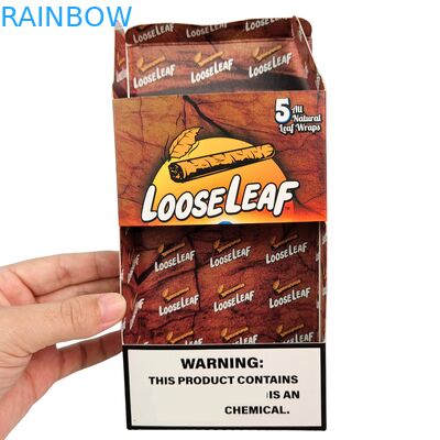 3,5g biologisch abbaubare Mylar-Beutel-Box mit 3,5g dicker Wellpappschachtel für individuell bedruckte Lagerung