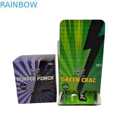 Individuelle Papierboxen für Snack-Kekse, Müsliriegel, Kosmetik, Süßigkeiten, Verpackung, Kraftpapier, Einzelhandel, Karton, Theken-Display-Box