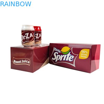 Custom 3.5g 7g Plastic Jar Soda Can Packaging Display Box With Labels Retail 3.5g Jar