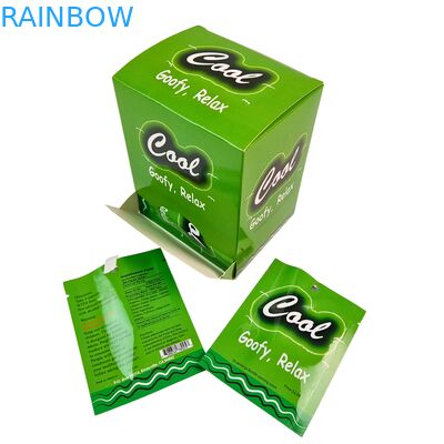 Custom Recyclable Luxury Kraft Paper Display Box Three Sided Sealing Bag for Single 7-Oh Tablet Capsule Cardboard Paper Box Set