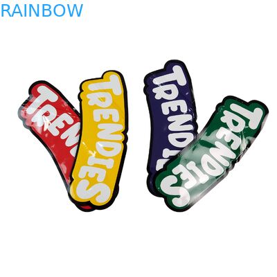 Customized No Stock Smell Proof Zipper Packing Bag 3.5g Special Shape Zipper Pouch with Child Proof Zipper