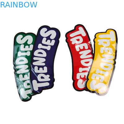 Customized No Stock Smell Proof Zipper Packing Bag 3.5g Special Shape Zipper Pouch with Child Proof Zipper