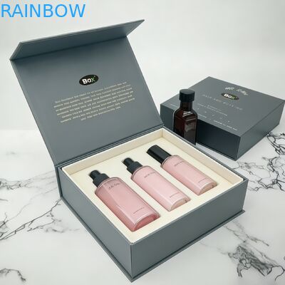 Custom Logo Luxusgroße Matte Karton Biologisch abbaubare Magnetverschluss Klappbox Paket für kosmetische Verpackungen