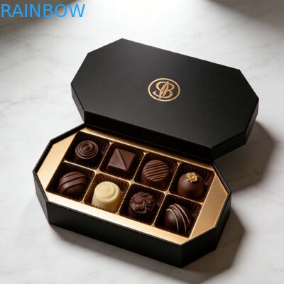 Individuelles Logo Personalisierte Schokoladen-Geschenkbox Verpackung Süßigkeiten Schokolade Kosmetikbox Leere Schokoladentafel Box
