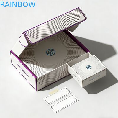 Individuelle, biologisch abbaubare Versandtaschen mit Mattfolienkaschierung und individuellem Logo