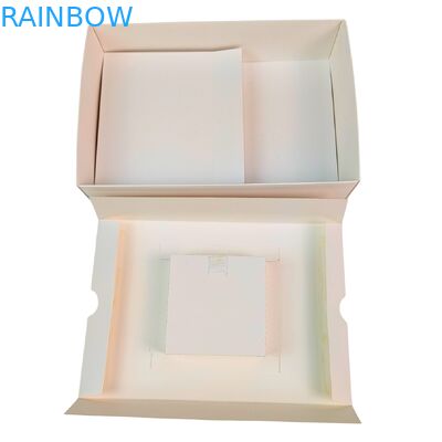 Fabrik-Maßnahme Biologisch abbaubare Ordner Kraftpapier leere Zähne Aligner Gehäuse Uhr Schmuck Geschenk Magnetbox mit Aufstreichen