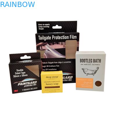 Biologisch abbaubare Kosmetikverpackung mit klassischem Design und glänzender Lamination