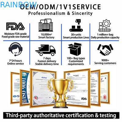Biologisch abbaubare Kraftpapier-Wärmedichtung Ziplock feuchtigkeitsdichte Lebensmittelverpackungstüten für Nüsse getrocknete Früchte Mylar-Tasche