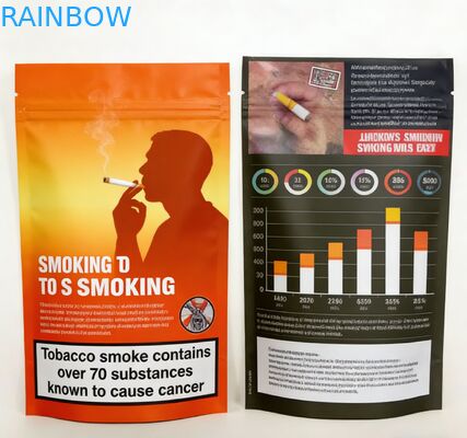 Individuell bedruckte, lebensmittelechte, geruchsdichte Mylar-Ziplock-Beutel, Standbodenbeutel für Snackverpackungen