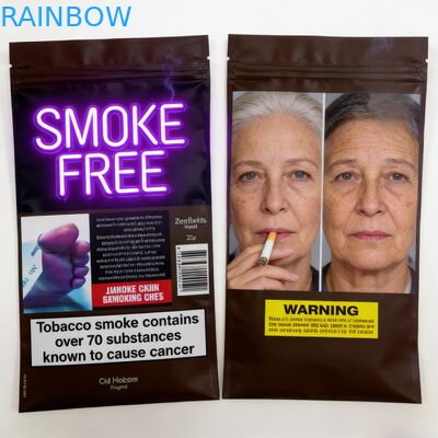 Individuell bedruckte, lebensmittelechte, geruchsdichte Mylar-Ziplock-Beutel, Standbodenbeutel für Snackverpackungen