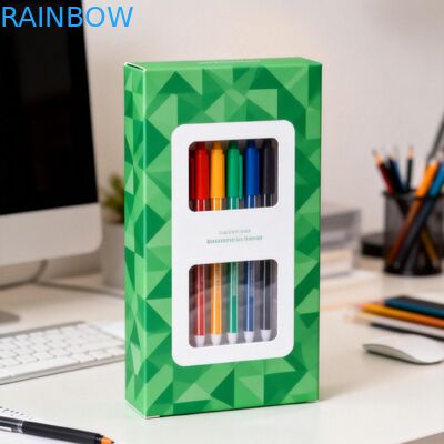 Individuelle Papierbox mit Klarsichtfenster und 350g Stärke für Lebensmittelverpackungen