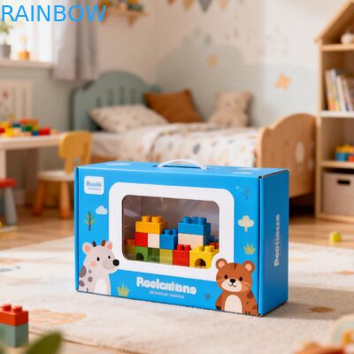 Individuelle Papierbox mit Klarsichtfenster und 350g Stärke für Lebensmittelverpackungen