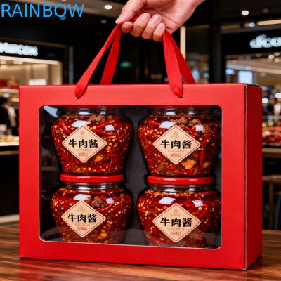 Personalisierte tragbare Geschenkpapierbox mit transparenten Fenstern, Party-Geschenkbox, Süßigkeiten-, Keks- und Donut-Boxen, Papierboxen mit Griff