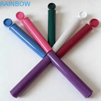 80mm 98mm 109mm 116mm Kinderschutz-Squeeze Pop Tops Rohre Kunststoff Vorverpackung Rolling Tube mit Etikett Aufkleber