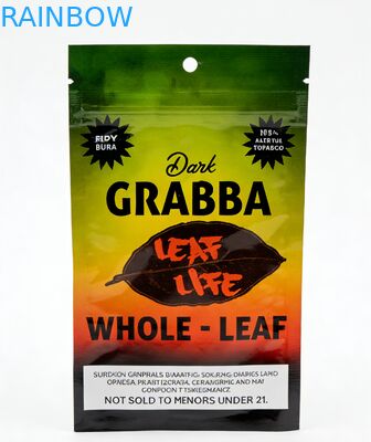 Leere, kinderfeste, recycelbare Aluminiumfolie Mylar Lebensmittelqualität, geruchsfeste Zigarre, Rollfolie, Tabaktüten