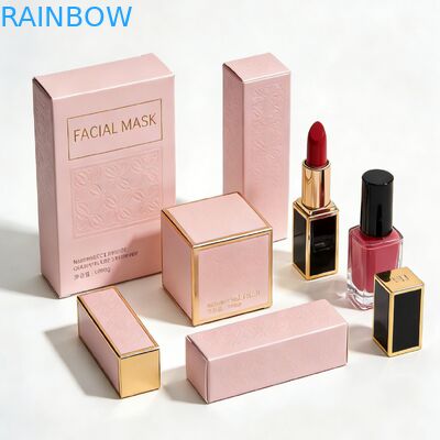 Luxuriöse Parfüm-Geschenkbox mit 350g Dicke und Heißfolienprägung für Premium-Geschenkverpackungen