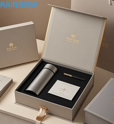 Luxus Biologisch abbaubar 350g Dicke Karton Papierbox Verpackungspapier für Hoodie Schuhe Kleidung Versand Geschenk