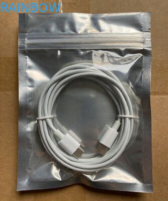 Individuelle PE-Plastiktüten für Schmuck Ohrringe Recycling-Anti-Oxidation Einseitige transparente Reißverschluss-Speicherbeutel