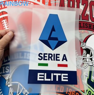 Individuell angepasste Glow in the Dark Silber Holographische Wärmepresse Etikett Custom Muster Wärmeübertragung Kleidung Aufkleber