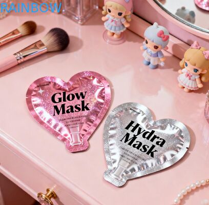 Benutzerdefinierte Hautpflege-Lotion-Creme-Verpackung Plastik Kleine Kosmetik-Proben-Beutel Mylar-Folienbeutel Heißsiegelbeutel Sachets Kleine Mini-Beutel