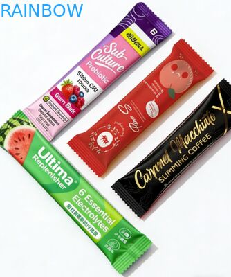 Benutzerdefinierte 1 g 3 g 5 g Milchtee-Pulver-Kollagenpulver-Beutel Heißsiegelbarer, recycelbarer PET-Aluminiumfolien-laminierter Lebensmittelbeutel mit Reißverschluss