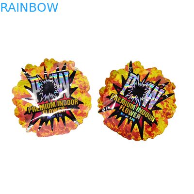 Benutzerdefinierte holografische geruchsdichte kindergesicherte Mylar-Beutel mit wiederverschließbarem Reißverschluss für Snackverpackungen